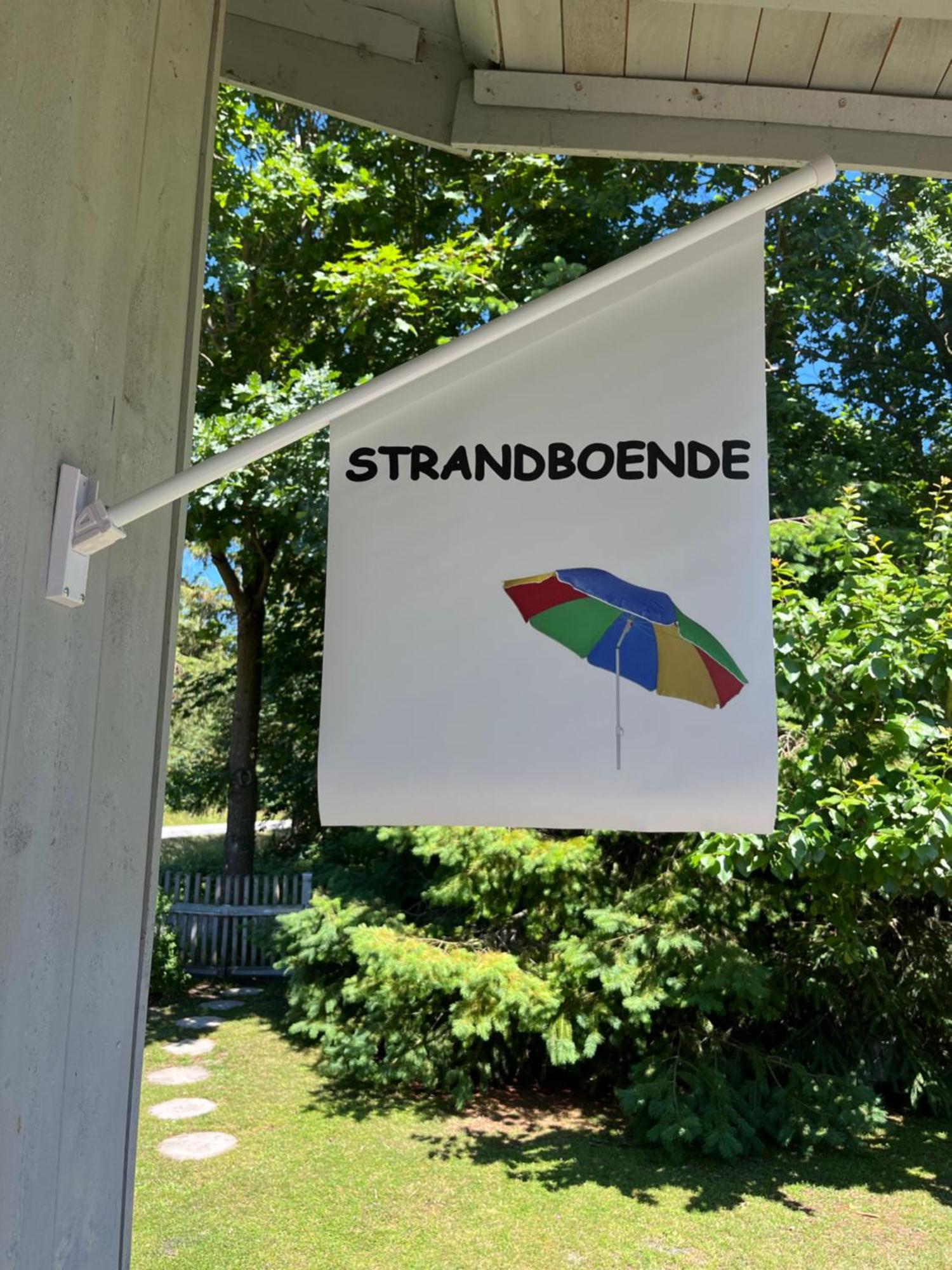 Strandboende Beddinge Strand Esterno foto